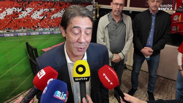 Rui Costa fala do novo mandato e de mais na Casa do Benfica do Seixal
