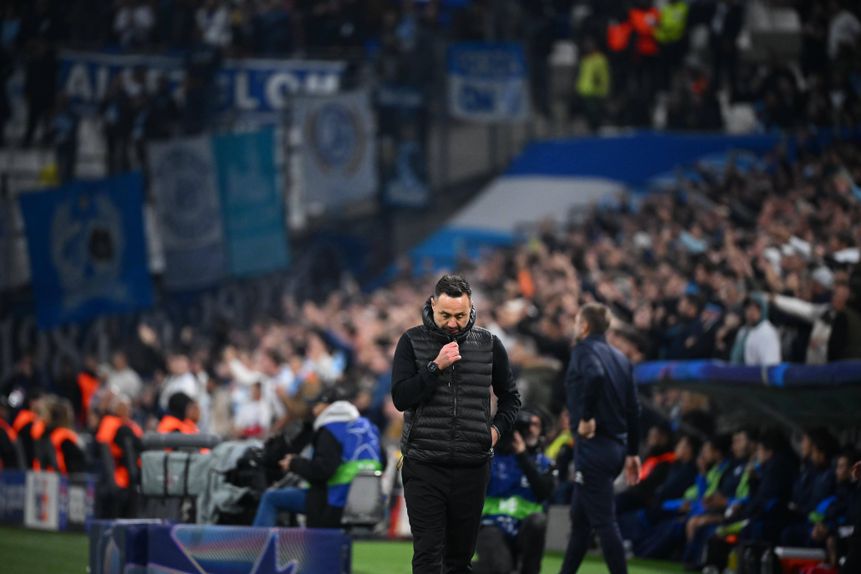 Roberto De Zerbi, treinador do Marselha