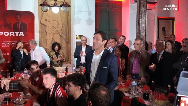 O discurso intenso de Rui Costa no ponto final de campanha