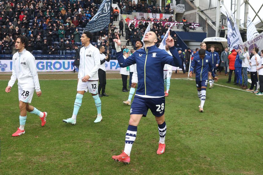 Osmajic, avançado do Preston North End