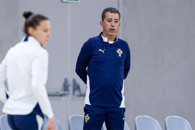 Luís Conceição projeta a participação de Portugal no primeiro Mundial de futsal feminino da história. Foto: FPF