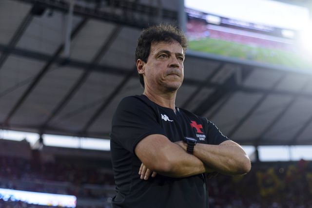 Fernando Diniz, treinador do Vasco da Gama