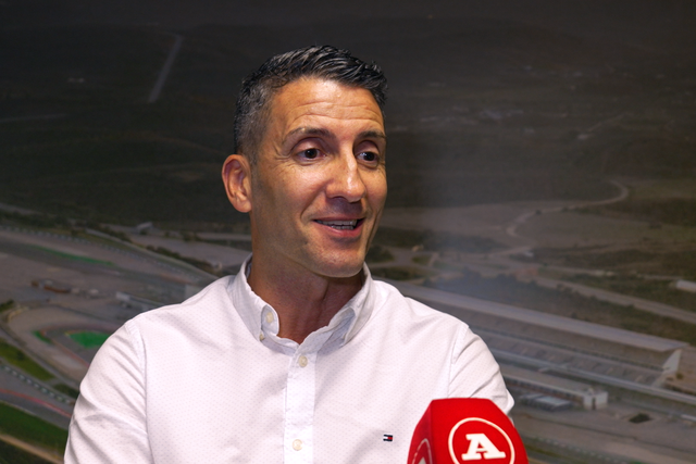 Miguel Praia espera mais de 170 mil pessoas no Autódromo do Algarve durante o fim de semana. Foto André Carvalho/A BOLA