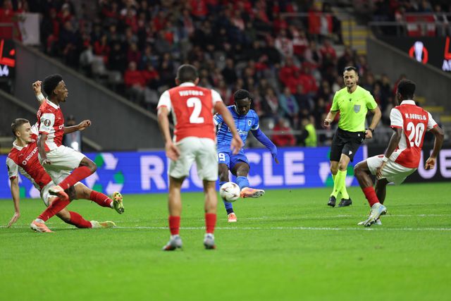 SC Braga perdeu em casa com o Genk na Liga Europa