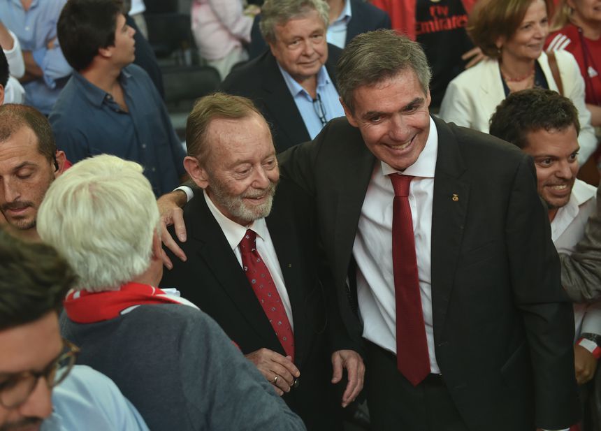 Manuel Vilarinho apoia João Noronha Lopes — Foto: Miguel Nunes