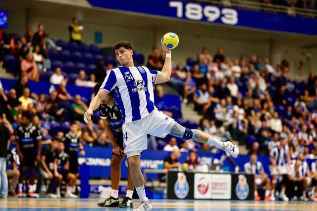 Antonio Martinez (FC Porto) foi o melhor marcado do jogo com 10 golos (foto Antonio Martinez/X)