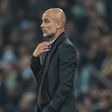 Pep Guardiola, treinador do Manchester City