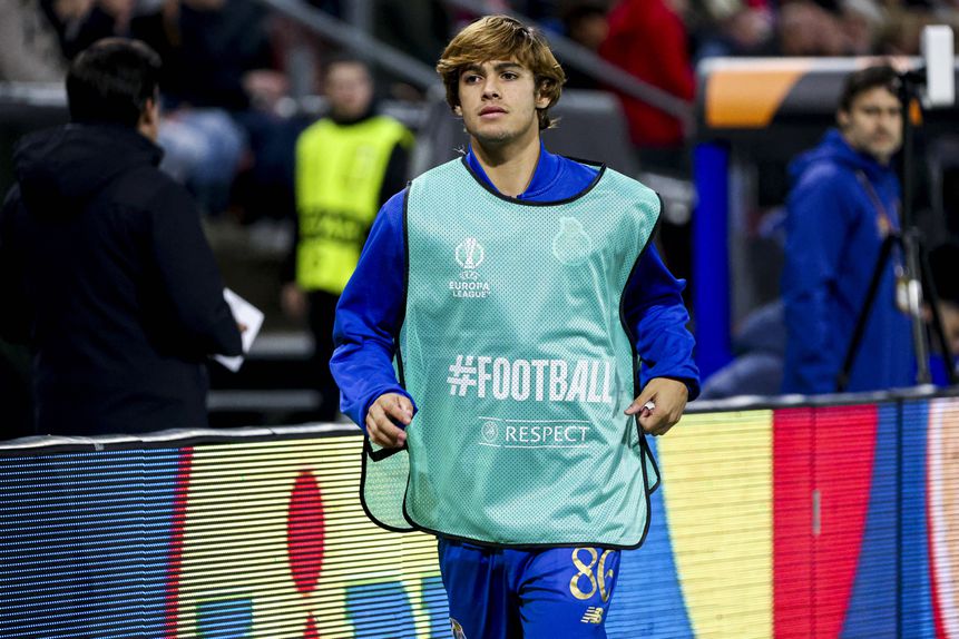 Rodrigo Mora, médio ofensivo do FC Porto e da Seleção de sub-21