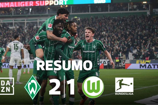 Boniface tentou golo acrobático, mas foi Mbangula a dar a vitória ao Werder Bremen (resumo)