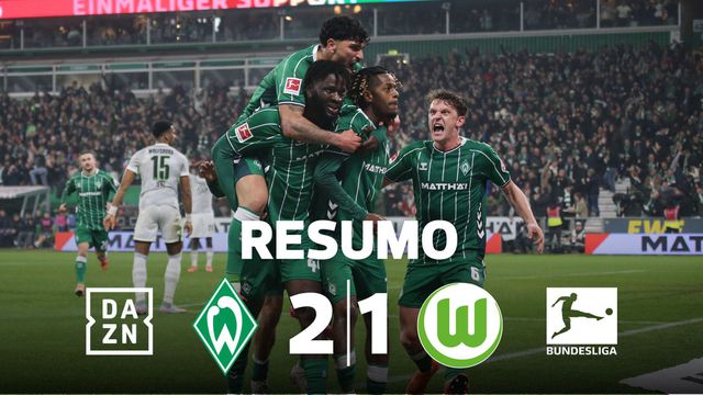 Boniface tentou golo acrobático, mas foi Mbangula a dar a vitória ao Werder Bremen (resumo)