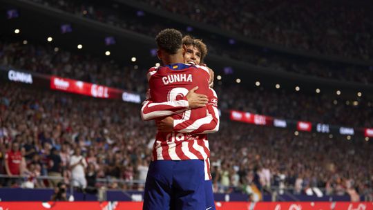Cruzou-se com João Félix no Atlético Madrid e atira: «Fico feliz sempre que ele faz golo»