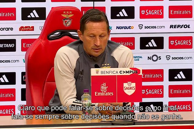 «Eu sei que a maioria dos adeptos do Benfica estão muito felizes com a nossa equipa»