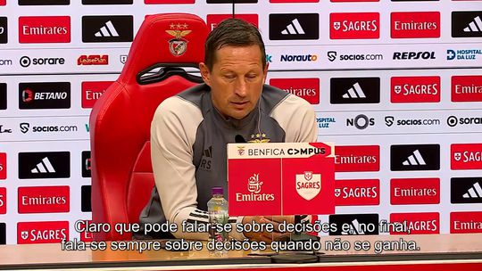 «Eu sei que a maioria dos adeptos do Benfica estão muito felizes com a nossa equipa»