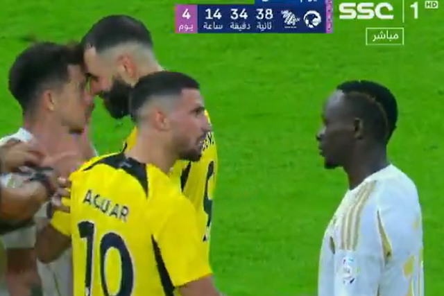 VÍDEO: clima aqueceu entre Benzema e Otávio e Ronaldo teve de intervir