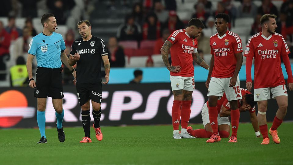 A análise de Duarte Gomes ao jogo da Luz