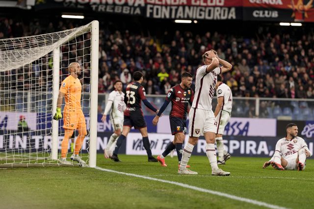 Serie A: Génova, com Vitinha, não sai do nulo