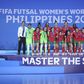 Portugal no segundo lugar do pódio no Mundial de futsal feminino  - Foto: FPF