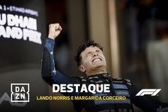 A reação de Magui Corceiro à vitória de Lando Norris
