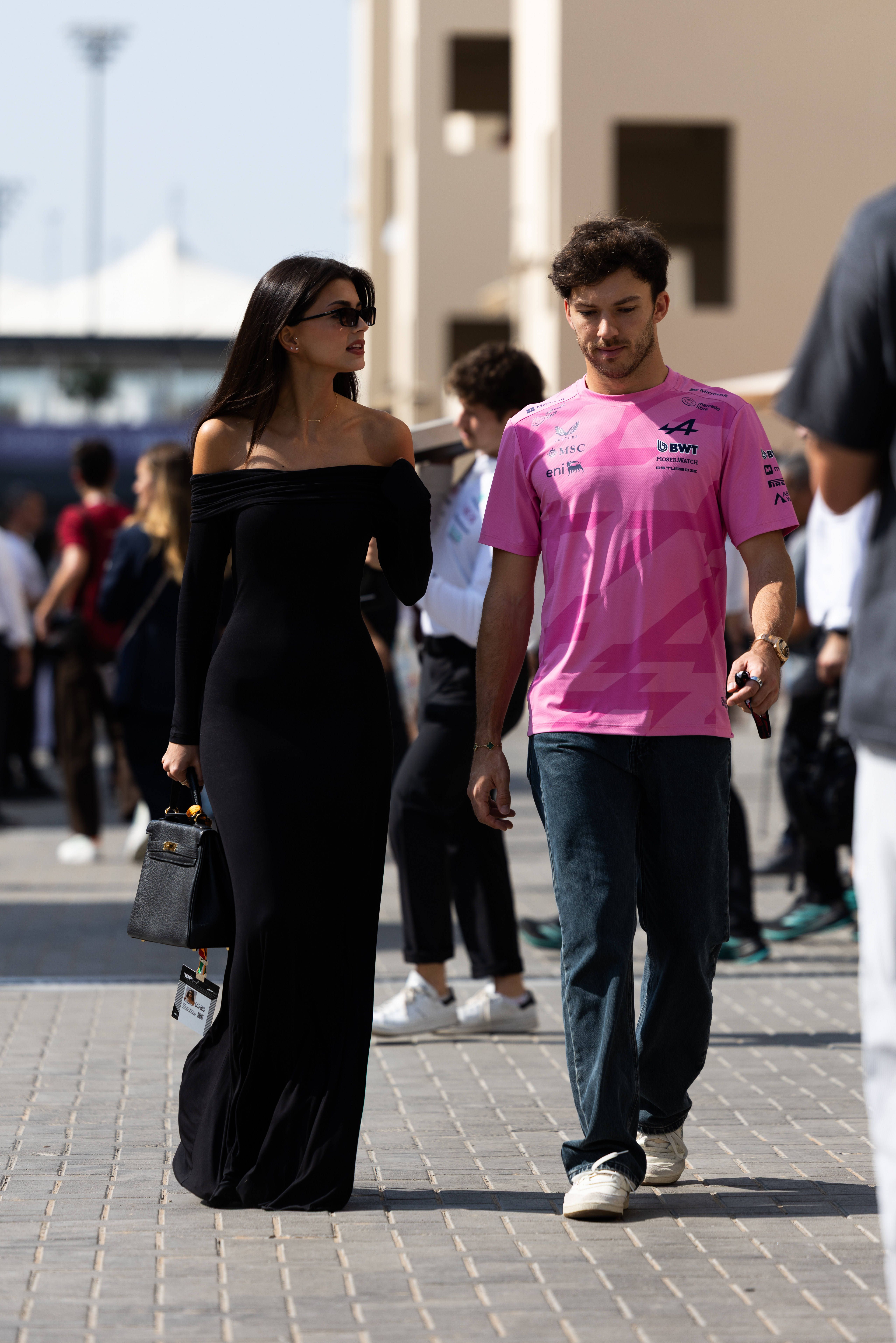 Francisca Cerqueira Gomes e o namorado Pierre Gasly - Foto: IMAGO