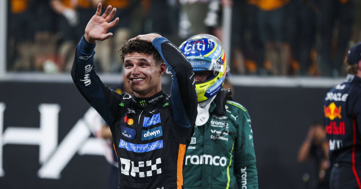 Lando Norris apanhado na autoestrada A5 (vídeo)