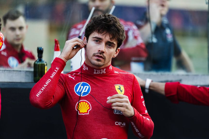 Charles Leclerc, piloto da Ferrari