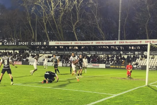 O festejo do golo da vitória de Nicolas - Foto: atletico_pt