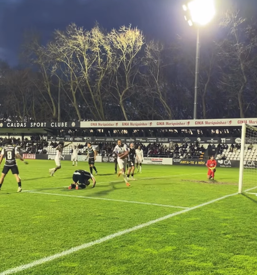 O festejo do golo da vitória de Nicolas - Foto: atletico_pt