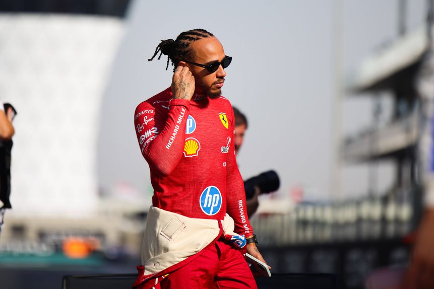 Lewis Hamilton, piloto da Ferrari