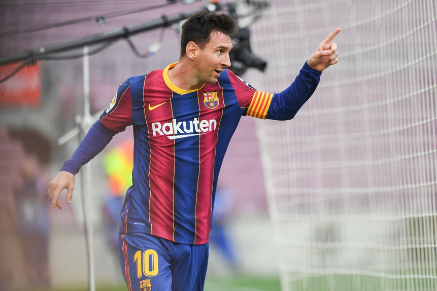 Lionel Messi ao serviço do Barcelona - Foto: IMAGO