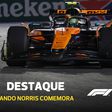 Lando Norris chora após ser campeão do mundo