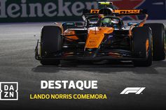 Lando Norris chora após ser campeão do mundo
