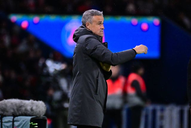 Luis Enrique, treinador do PSG