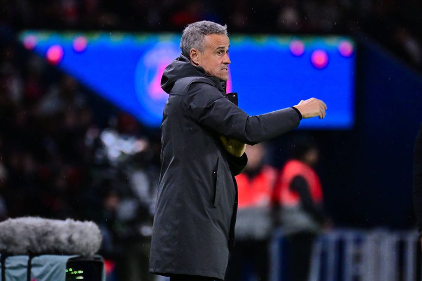 Luis Enrique, treinador do PSG