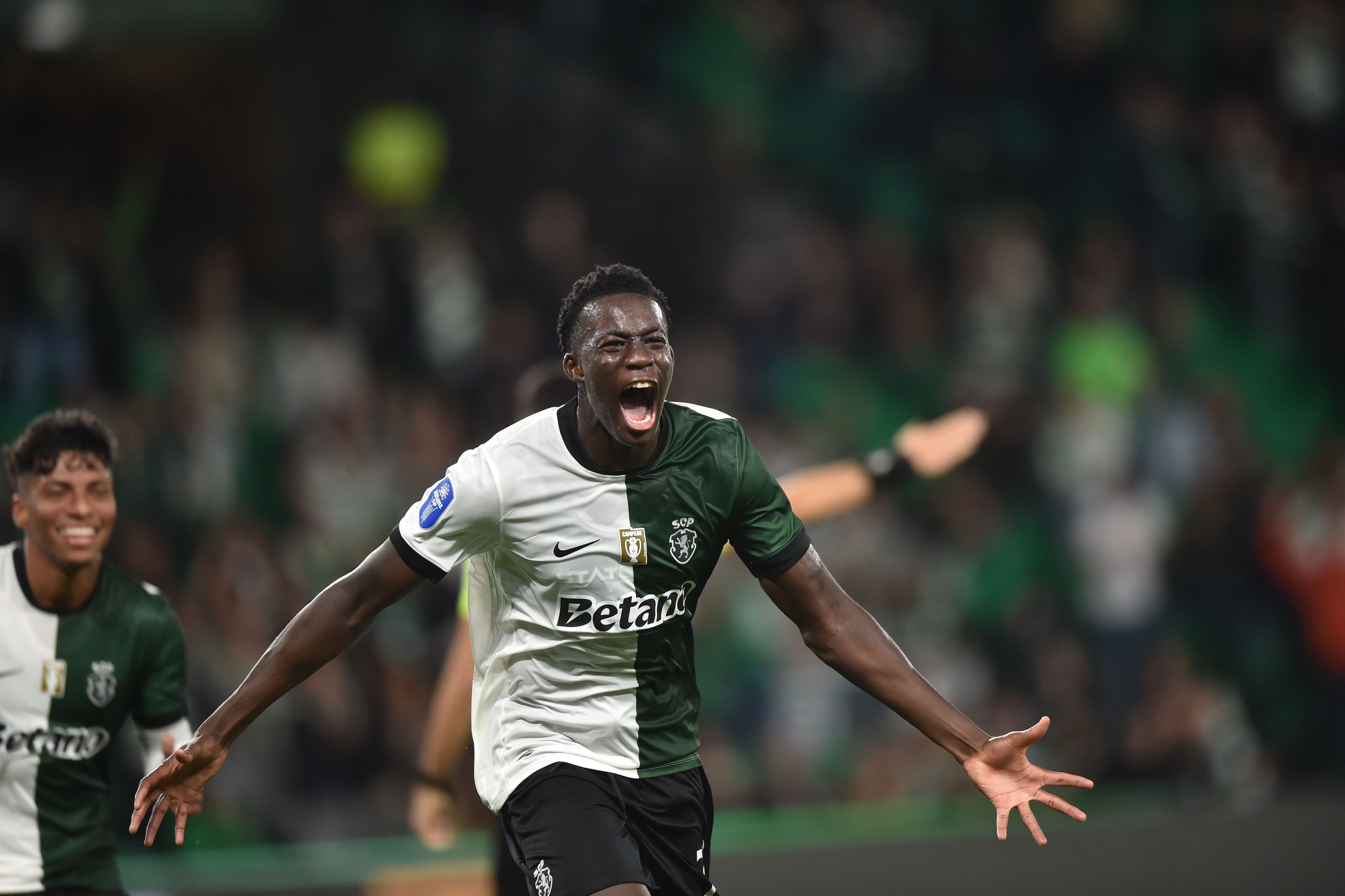 Salvador Blopa estreou-se na equipa A do Sporting com dois golos - Foto: IMAGO