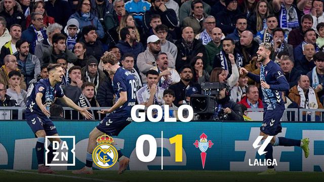 Calcanhar mágico adianta o Celta na casa do apático Real Madrid