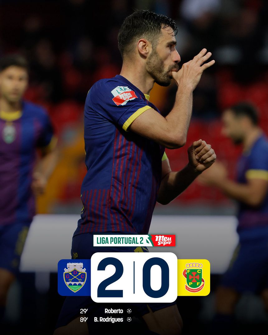 Roberto fez o sexto golo no campeonato. Foto: Liga Portugal
