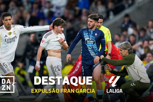 Expulsão surreal aumentou pesadelo do Real Madrid