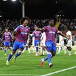 Marc Guéhi, defesa-central e capitão do Crystal Palace, celebra golo frente ao Fulham