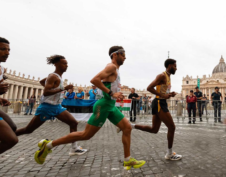 Samuel Barata em destaque em Maratona  internacional de prestígio (foto FPA)