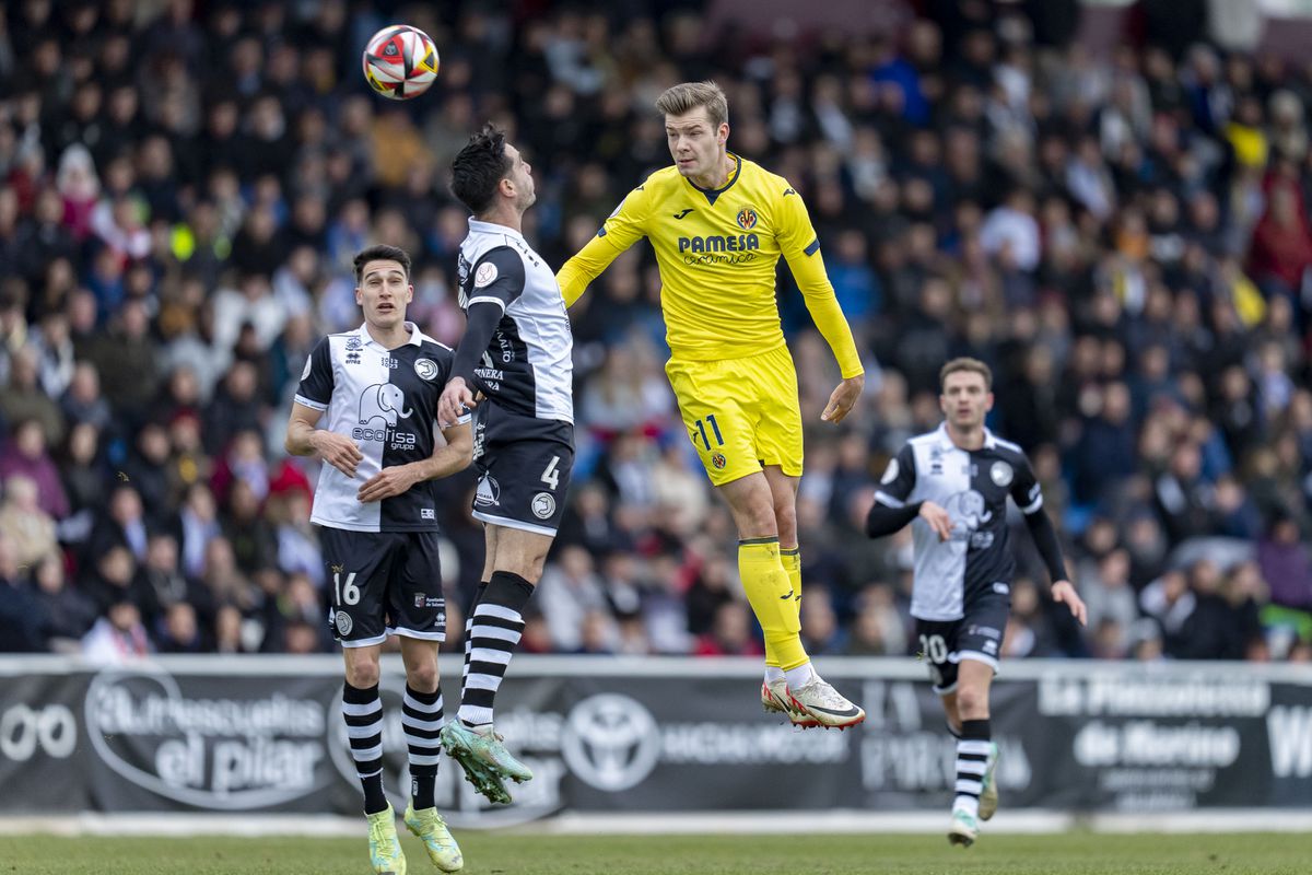 Unionistas de Salamanca vs Villarreal Copa del Rey Match Completed after Lighting Failure