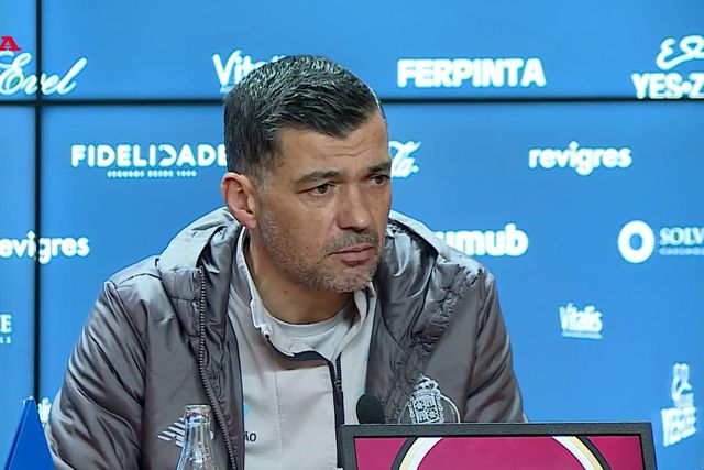 A curta resposta de Conceição sobre as derrotas com o Estoril esta época