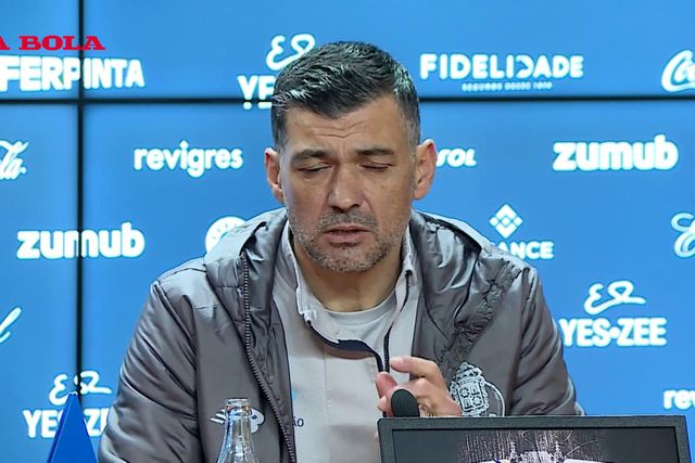 Conceição deseja «à equipa de arbitragem o melhor para amanhã»