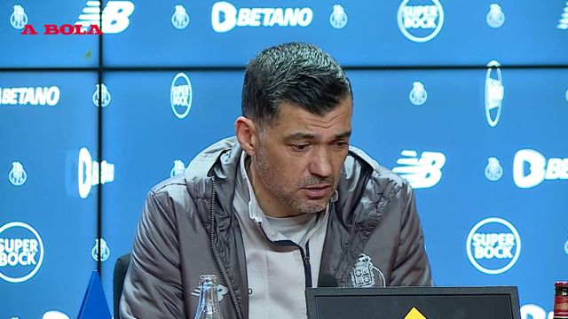 Conceição viu Estoril em Alvalade: «Contra nós, as equipas são super dedicadas e agressivas»