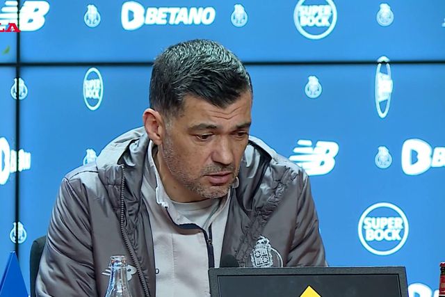 Conceição viu Estoril em Alvalade: «Contra nós, as equipas são super dedicadas e agressivas»