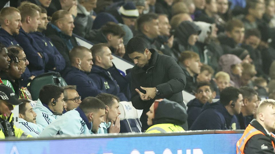 Mikel Arteta, treinador do Arsenal