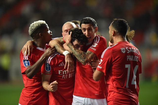 Benfica-SC Braga: Di María e Carreras carregam águias para o dérbi na final da Taça da Liga