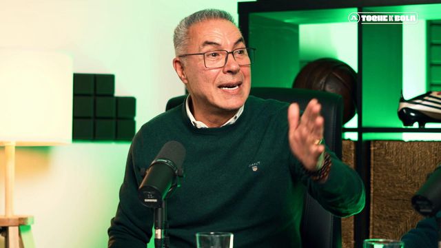 Augusto Inácio durante o Toque de Bola