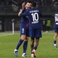 Dembelé marcou o primeiro golo do PSG, mas o herói foi Gonçalo Ramos com o golo aos 90+5 minutos - Foto: PSG