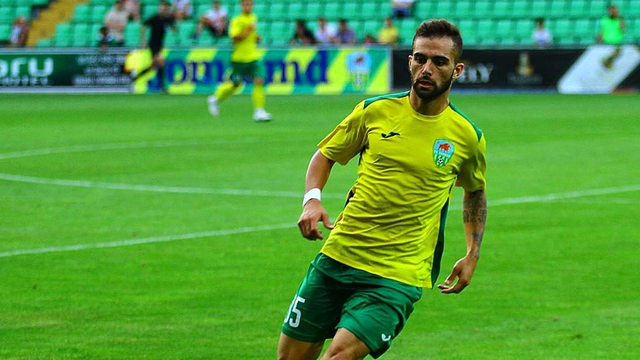 Hugo Moreira ao serviço do Zimbru, da Moldávia - Foto: Hugo Moreira/Instagram