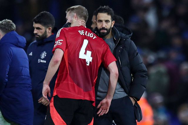 Ruben Amorim treinou De Ligt no Manchester United durante 14 meses